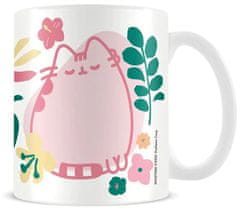 CurePink Keramický hrnek Pusheen: Tropical (objem 315 ml)