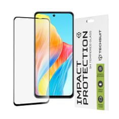 Techsuit 111D celoplošné ochranné sklo pro Oppo A98 5G - Černá KP28072