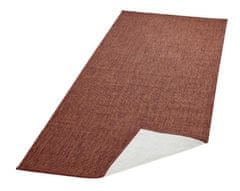 NORTHRUGS Kusový koberec Twin-Wendeteppiche 103098 terra creme – na ven i na doma 80x350