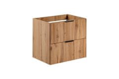 COMAD Skříňka pod umyvadlo 60 cm, Comad ADEL OAK 82-60-B-2S, dub