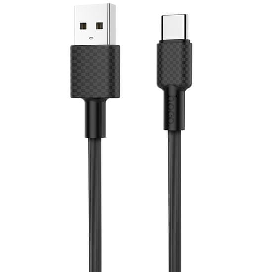 Hoco Datový kabel Hoco Superior style (X29) – USB-A na USB Type-C, 10W, 2A, 1m – černý