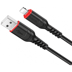 Hoco Datový kabel Hoco Victory (X59) USB-A na Lightning, 12W, 2,4A, 1,0m – černý