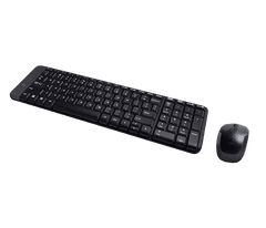 Logitech bezdrátový set Wireless Desktop MK220, US