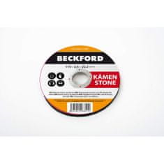 BECKFORD Kotouč řezný na kámen 115 x 2,5 x 22 mm, sada 10 ks