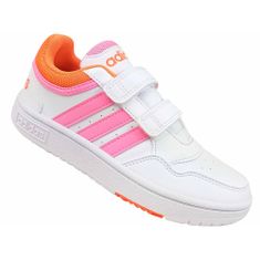 Adidas Boty bílé 33.5 EU hoops 3.0