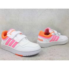 Adidas Boty bílé 33.5 EU hoops 3.0