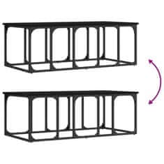 Vidaxl Konferenční stolek černý 100 x 50 x 35,5 cm kompozitní dřevo