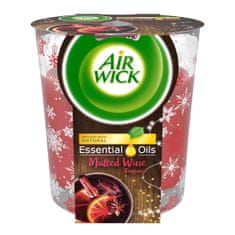 Air wick svíčka vonná sklo SVAŘENÉ VÍNO 105g AIRWICK