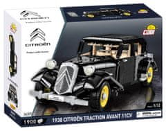 Cobi 24337 1938 Citroen Traction Avant 11 CV, 1:12, 1900 k