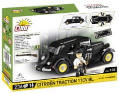 Cobi 2266 1938 Citroën Traction 11CV, 1:35, 236 k, 1 f