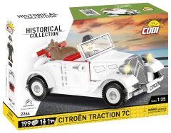 Cobi 2264 1934 Citroën Traction 7C, 1:35, 199 k, 1 f, 1 pes