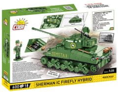 Cobi 2276 II WW Sherman Ic Firefly Hybrid, 1:35, 608 k, 1 f