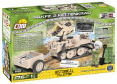 Cobi 2401 II WW Sd. Kfz. 2 Kettenkrad, 176 k, 1 f