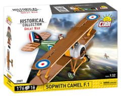 Cobi 2987 Great War Sopwith Camel F.1, 1:32, 176 k, 1 f