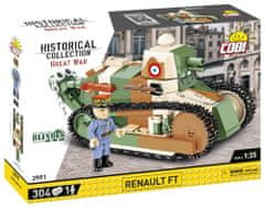 Cobi 2991 Great War Renault FT, 1:35, 304 k, 1 f