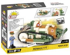 Cobi 2991 Great War Renault FT, 1:35, 304 k, 1 f