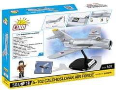 Cobi 5821 Cold War S-102 Czechoslovak Air Force, 1:32, 504 k, 1 f