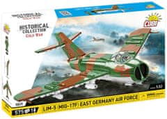 Cobi 5825 Cold War MIG-17F (LIM-5) East Germany Air Force, 1:32, 588 k, 1 f