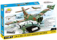 Cobi 5825 Cold War MIG-17F (LIM-5) East Germany Air Force, 1:32, 588 k, 1 f