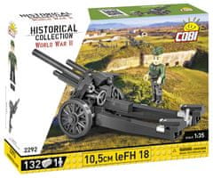 Cobi 2292 II WW 10,5 cm LEFH 18, 1:35, 130 k, 1 f