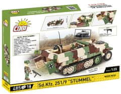 Cobi 2283 II WW Sd. Kfz. 251/9 STUMMEL, 1:35, 485 k, 1 f