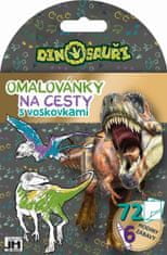 Jiri Models Omalovánky na cesty Dinosauři