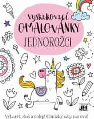 Jiri Models Vyskakovací omalovánky Jednorožci