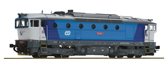 ROCO Dieselová lokomotiva Rh 754 Brejlovec ČD, digitální - 71024
