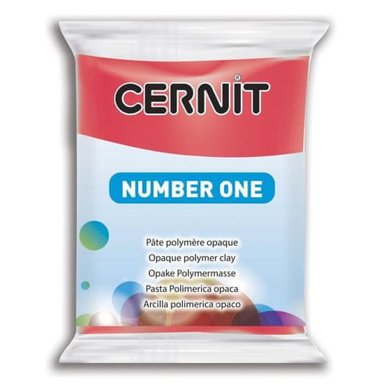 Cernit NUMBER ONE 56g karmínově červená