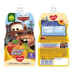 Hami Disney Cars ovocná kapsička Sprint Ovocný koktejl 110 g, 9+