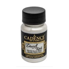 Cadence Metalická barva na textil Dora Textile - perleťová / 50 ml