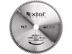 Extol Premium Kotouč pilový s SK plátky, O 300x3,0x30mm, 96T