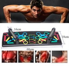 SOLFIT® Multifunkční Push-up Board deska na kliky | MUSCLEPLATE