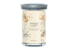 Yankee Candle Aromatická svíčka Signature tumbler velký Soft Wool & Amber 567 g