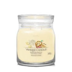 Yankee Candle Aromatická svíčka Signature sklo střední Banoffee Waffle 368 g