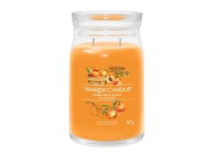 Yankee Candle Aromatická svíčka Signature sklo velké Farm Fresh Peach 567 g