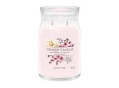 Yankee Candle Aromatická svíčka Signature sklo velké Pink Cherry & Vanilla 567 g