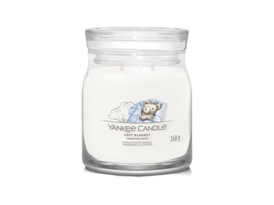 Yankee Candle Soft Blanket svíčka 368g / 2 knoty (Signature střední)