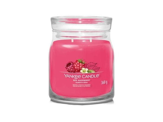 Yankee Candle Aromatická svíčka Signature sklo střední Red Raspberry 368 g