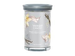 Yankee Candle Smoked Vanilla & Cashmere svíčka 567g / 2 knoty (Signature tumbler velký)