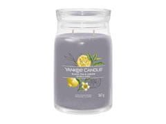 Yankee Candle Aromatická svíčka Signature sklo velké Black Tea & Lemon 567 g