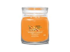 Yankee Candle Aromatická svíčka Signature sklo střední Farm Fresh Peach 368 g