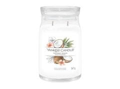 Yankee Candle Aromatická svíčka Signature sklo velké Coconut Beach 567 g