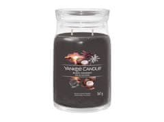 Yankee Candle Aromatická svíčka Signature sklo velké Black Coconut 567 g