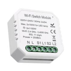 Immax NEO LITE SMART kontroler V3, 2-tlačítkový Wi-Fi, TUYA