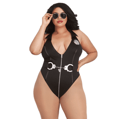 Kostým Queen Size Cop Knit Teddy - Black