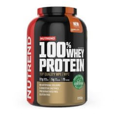 Nutrend Nápoj 100% WHEY PROTEIN 2250g jahoda