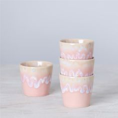 Decor By Glassor Hrnek lungo Soft pink