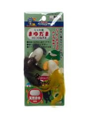Japan Premium Myšky z přírodního kokonu bource morušového, které stimulují instinkt lovce při hře (2 ks)