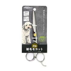 Japan Premium Kalené ocelové nůžky na stříhání psů a koček s funkcí šetrného působení na kůži